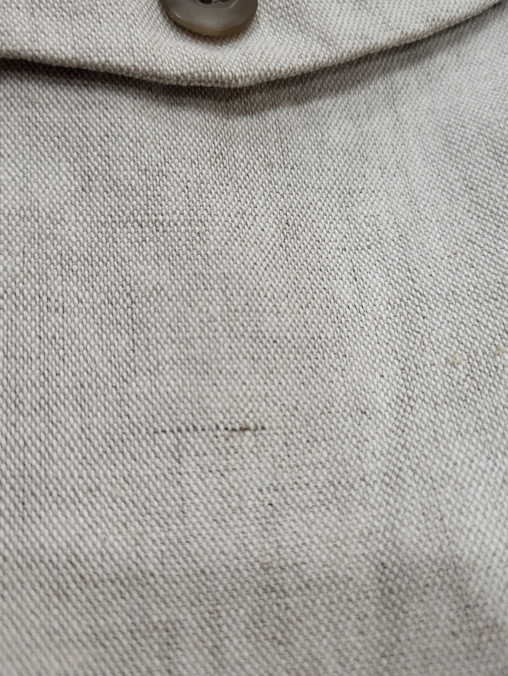 NWT Dockers Men's 42 Classic Linen Cotton Pants Trousers Khakis Beige Casual - Picture 4 of 7